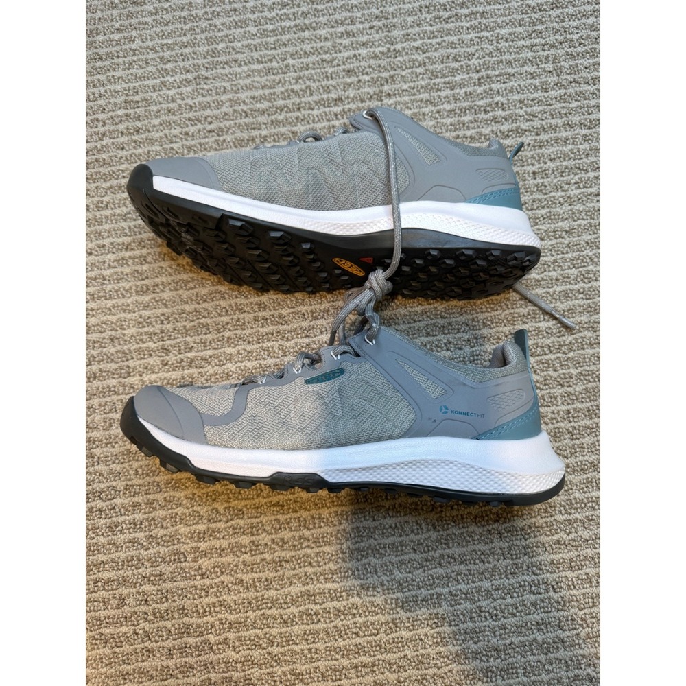 KEEN Women's Grey Konnectfit Outdoor Hiking Trail Shoes Size 7.5‎